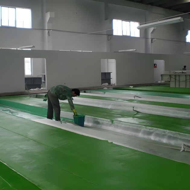 鹿邑防腐蚀地坪,环氧玻纤地坪，玻纤工业地坪，环氧玻纤布地坪,乙烯基玻纤布地坪产品图1